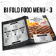 Bi Fold Food Menu - 3 - GraphicRiver Item for Sale