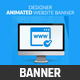 Animated Web Banner - GraphicRiver Item for Sale