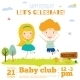 Birthday Invitation Card On Baby Party - GraphicRiver Item for Sale