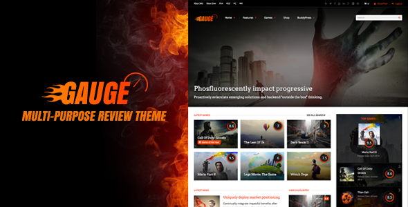 Gauge: Multi-Purpose Review Theme