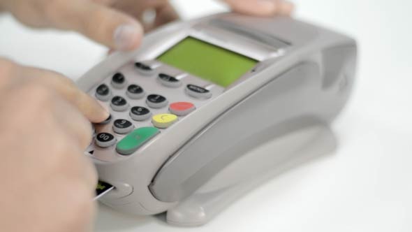 POS Payment Code Typing