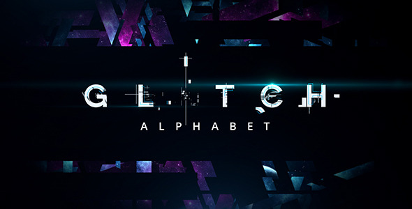 Flicker — Glitch Font