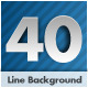 Line Backgrounds x 40 Horizontal & Diagonal - GraphicRiver Item for Sale