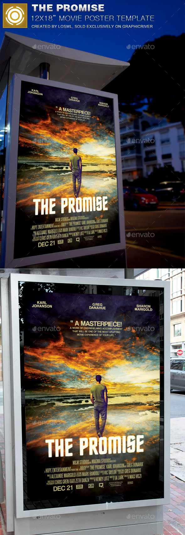 The Promise Movie Poster Template