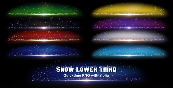 Snow Lower Third 1