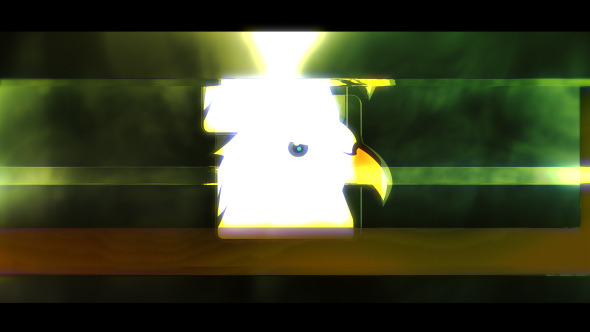 Glitch Logo Reveal alt