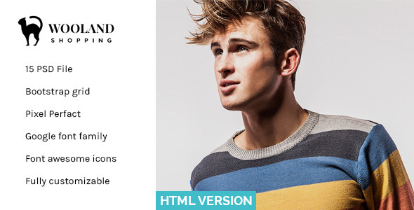 Wooland - Responsive eCommerce HTML Template