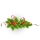 Christmas  Holly with Berries - GraphicRiver Item for Sale