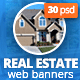Real Estate Web & Facebook Banners - GraphicRiver Item for Sale