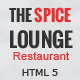 The Spice Lounge - Restaurant / Cafe HTML5 Template - ThemeForest Item for Sale