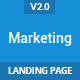 Marketing - Startup Landing Page Template - ThemeForest Item for Sale