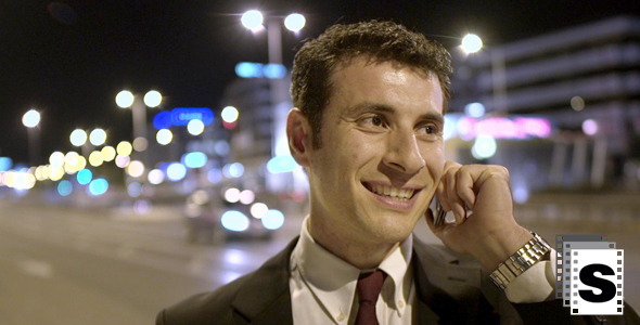 Businessman Talking On The Phone alt