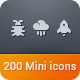 Simple Mini Icons - GraphicRiver Item for Sale