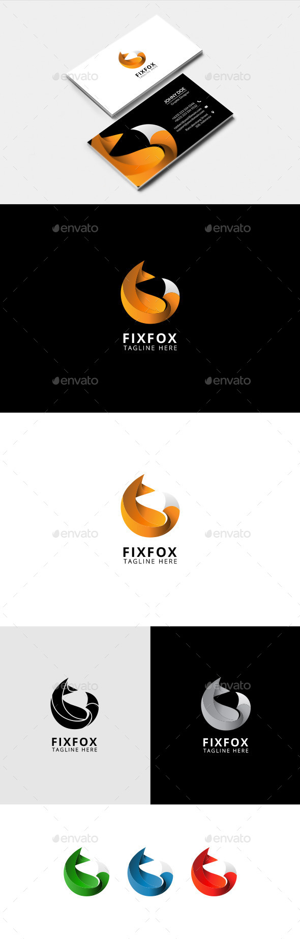 Fix Fox – Animal Logo Template