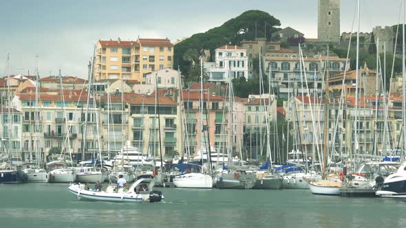 Town Buildings and Yachts.