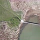 Aerial Landing On The Bridge At The Lake - VideoHive Item for Sale