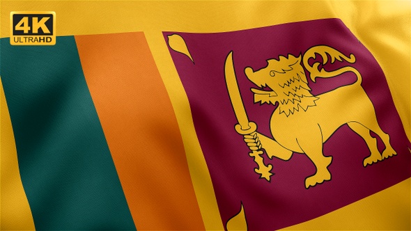 Sri Lanka Flag - 4K