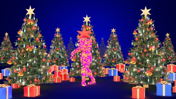 Christmas Character Dancing Loop