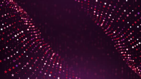Abstract Stars Background