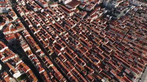 City Buildings Aerial View