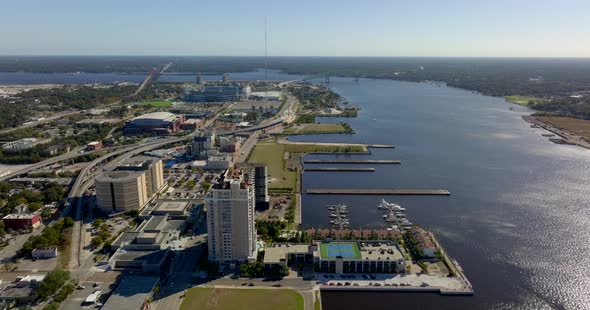 Eastside Downtown Jacksonville Florida 5k Drone Video