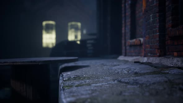 Ruins of a Very Heavily Polluted Industrial Factory alt