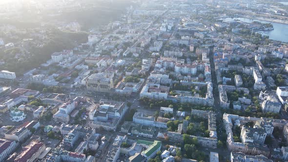 Kyiv - Aerial View of the Capital of Ukraine. Kiev