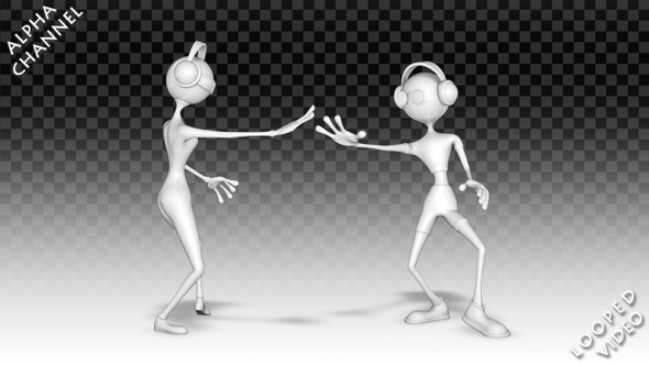 3D Man and Woman - Dance Grease Pack