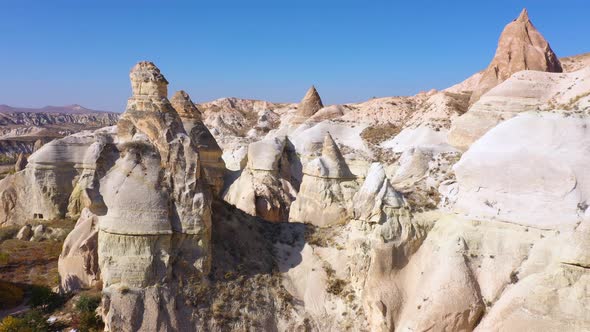 Cappadocia Mountain Landscape on a Sunny Day.