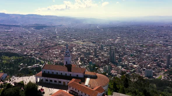 Mountain Monserrat Bogota Colombia