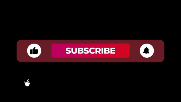 YouTube Subscribe Button Animation V1.2