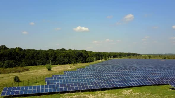 Solar Panels In The Field
