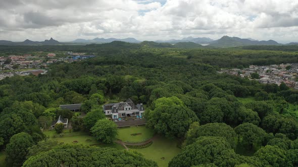 The Mauritius Museum.an old plantation house of the colonial period located 