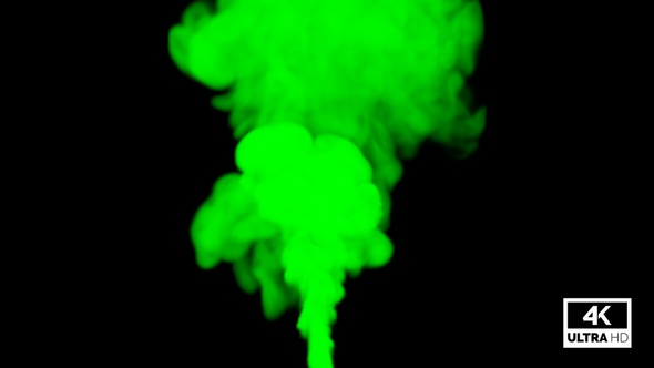 Lots Of Green Smoke Rising Streams alt