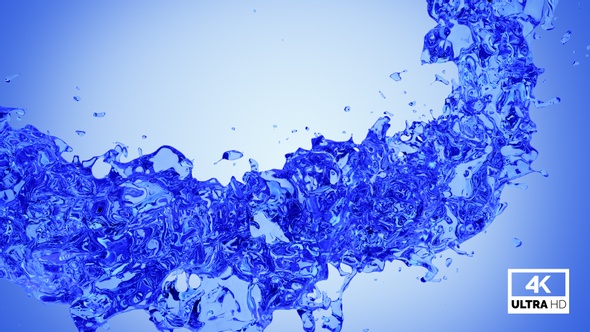 Twisted Blue Water Splash V5 alt