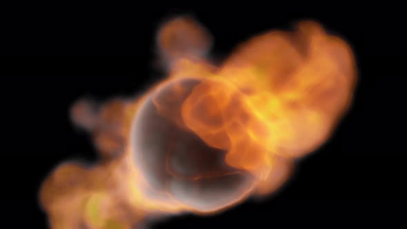 Random Fire  Explosion 4K alt