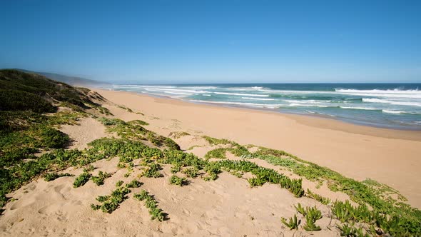 Massive stretch of beautiful pristine, secluded beach in South Africa