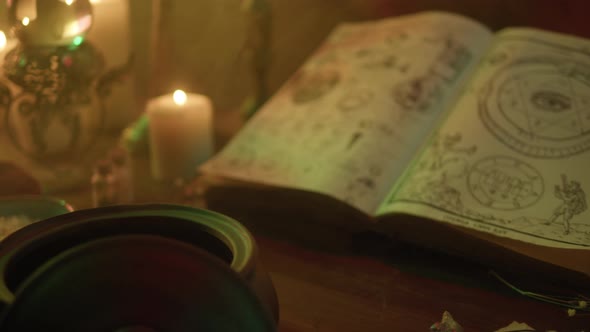 Witch Cooking Potion Elixir Closeup