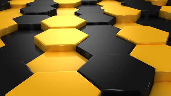 Yellow and Black Blocks Animation alt