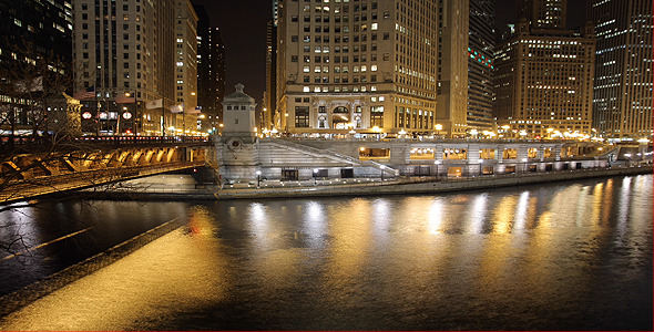 River Night Timelapse