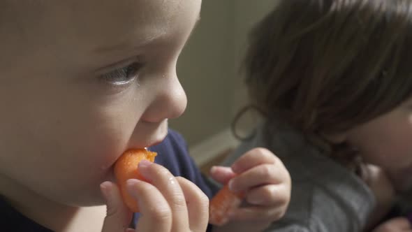 Scenes Of Children Eating (2 Of 8)