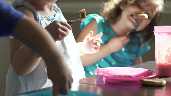 Scenes Of Children Eating (7 Of 8)