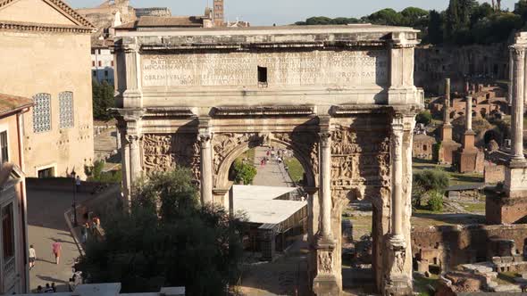 Scenes Of The Arch Of Titus In Rome (3 Of 7)