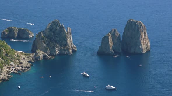 Scenes Of The Faraglioni Near The Isle Of Capri (1 Of 5)