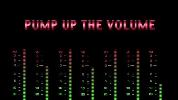 Pump Up The Volume Text Effect