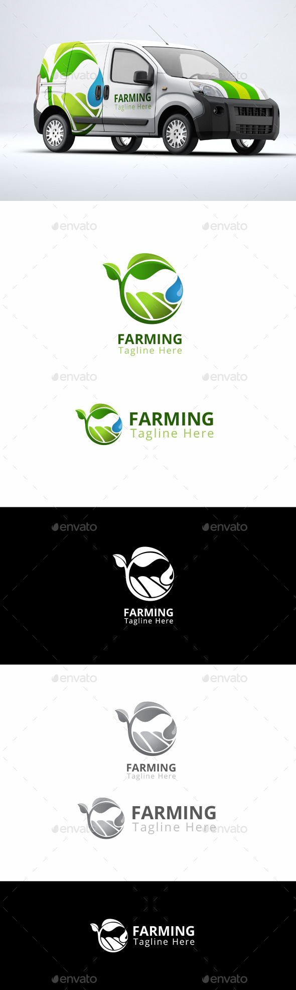 Farming - Agriculture Logo Template