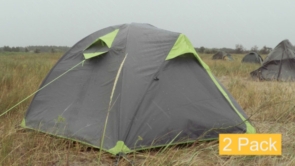 Tourist Tent and Rain (2 Pack) alt