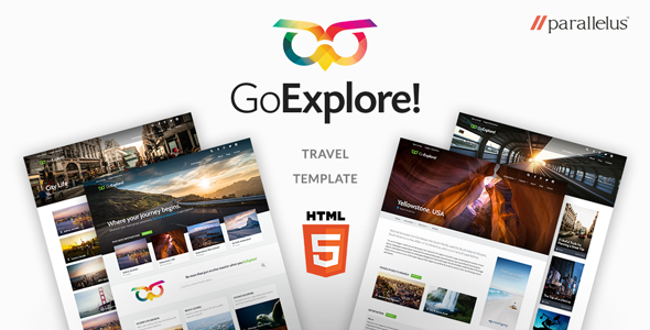 Szablon HTML podróży - GoExplore!