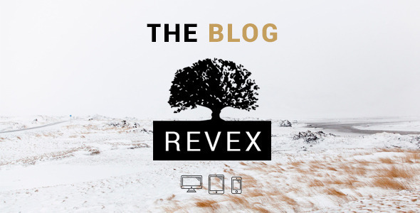 REVEX - Personal Blog HTML Template