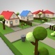 Low poly street - 3DOcean Item for Sale
